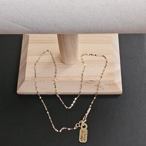 14k Gold Necklace 16 Inch